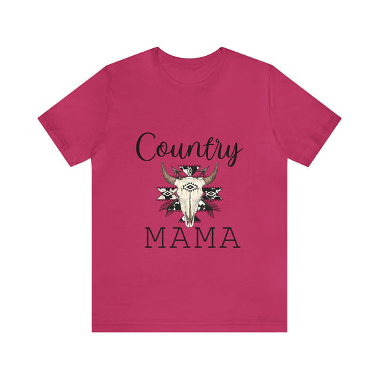 "Country Mama" Unisex Jersey Short Sleeve Tee