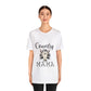 "Country Mama" Unisex Jersey Short Sleeve Tee