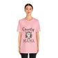 "Country Mama" Unisex Jersey Short Sleeve Tee