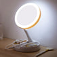 Double Sided Foldable Led Magnifying Mirror