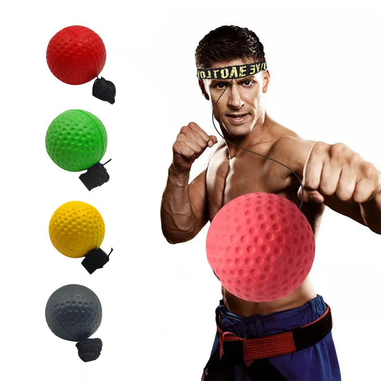 Head-mounted Reflex Boxing Ball