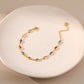 Colorful Acrylic Oval Beads Bracelet