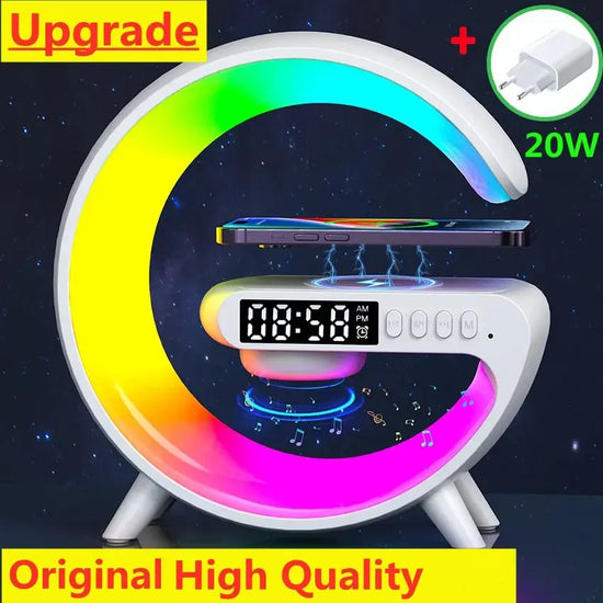 Multifunction Wireless Charger RGB Speaker Lamp