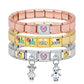 Italian Elastic Charm Bracelet