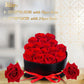 Heart Shape Rose Gift Box Artificial Eternal Rose Bouquet