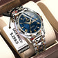 Waterproof Luminous Date Week Men Watches