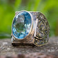 Retro Handmade Turkish Signet Ring