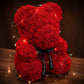 Artificial Flowers Teddy Rose Bear